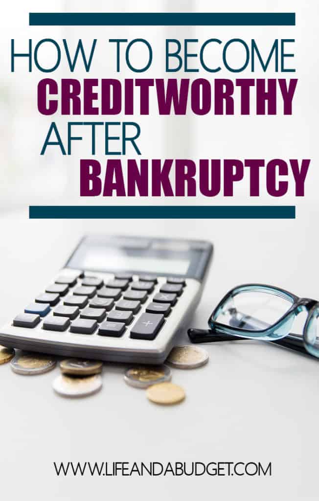Becoming creditworthy after a bankruptcy isn't easy, but it's possible. Read more on how this writer recovered from financial ruin and how you can bounce back if you've been in the same situation.