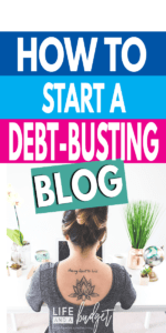 Do you want to start a blog so you can have extra money to pay off debt or reach your other financial goals? Well, if so, this article is awesome and will help you set up your blog and give you tips on how to turn it into a consistent money-making blog! #blogging #howtoblog #bloggers #payoffdebt #sidehustle #extraincome #extramoney #extracash