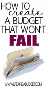 There are multiple ways you can tackle setting up your budget, but regardless of your budgeting strategy, there are a few things you want to remember so your budget won't fail.