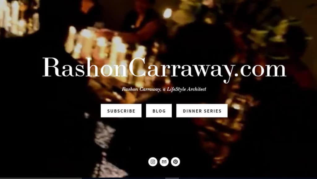 lifestyle blogger - rashon carroway