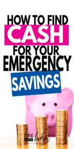 Do you need to build up your emergency savings? Here are 20+ ways to find money for your emergency savings so you will never have to worry about unexpected expenses.
