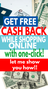Attention all online shoppers, if you're not using this strategy to get FREE cash back, you should start today! Save money with this free tool and get a free $10 gift card. #savings #onlineshopping #savemoney