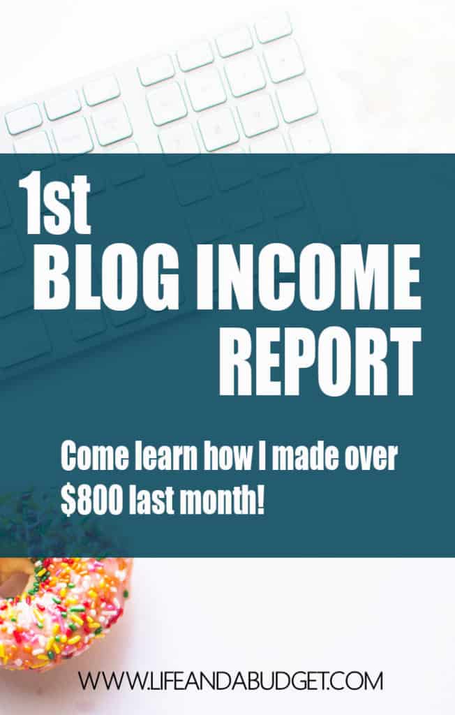 Come see how this blogger went from online freelancing income to earning money with her blog. Between writing and blogging, she made over $800 last month. Read all the deets if you aspire to do the same!