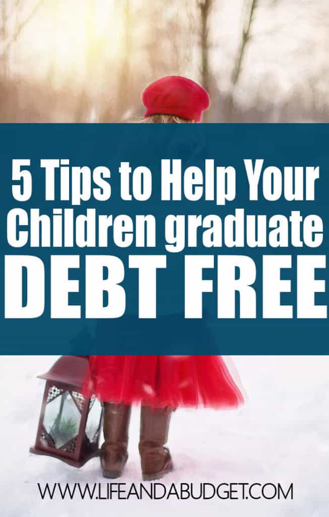 If you have kids, it's never too late or too early to create a plan to pay for college. Here are 5 tips to help your children pay for college, coming from someone who graduated debt free.