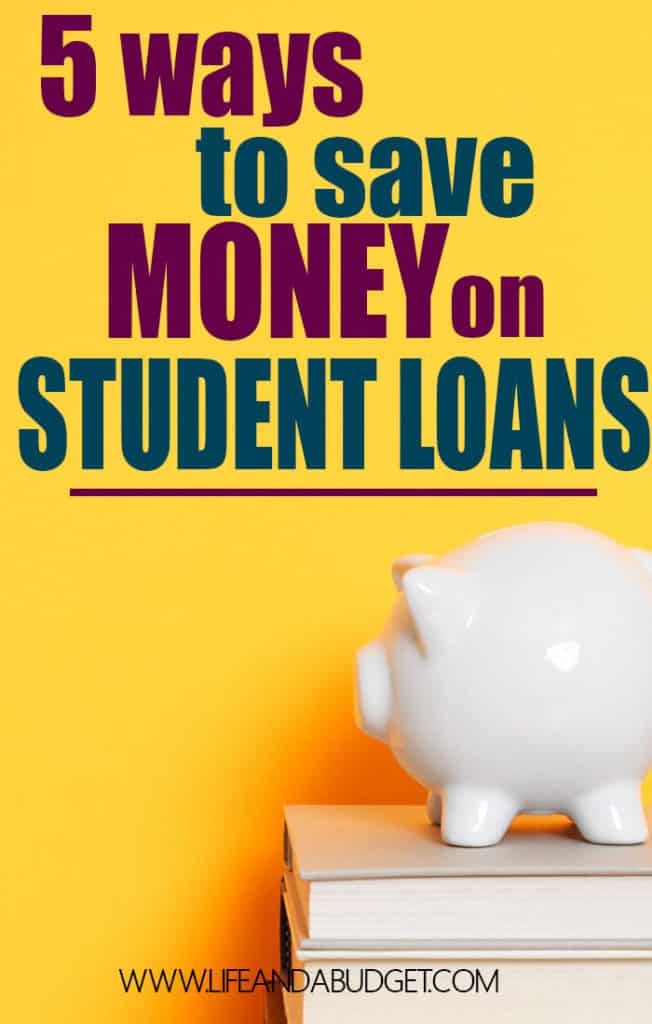 Are you looking for ways to save money on your student loans? Here are 5 ways you can shave interest and years off your student loans.