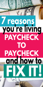 If you're ready to stop living paycheck to paycheck, 1st figure out the real reasons you're always broke and learn the strategies needed to overcome this struggle. Read to learn how to stop living paycheck to paycheck!