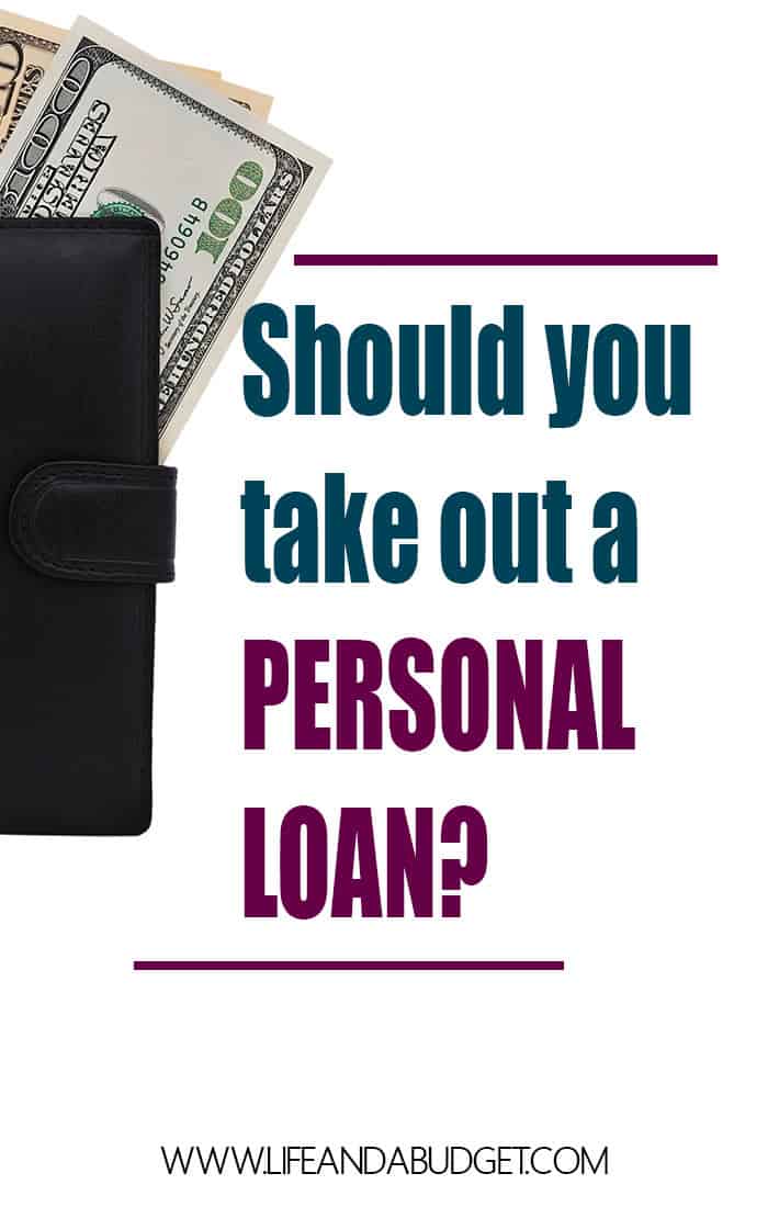 can i take out a personal loan