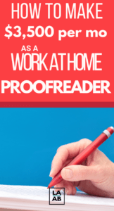 If you're great at proofreading and you need a work at home job, did you know you can actually make money proofreading? See how these ladies turned a proofreading job from home into a full-time side hustle.