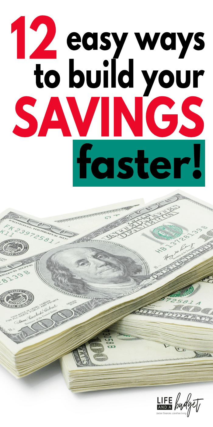 12 easy ways to build your emergency savings faster
