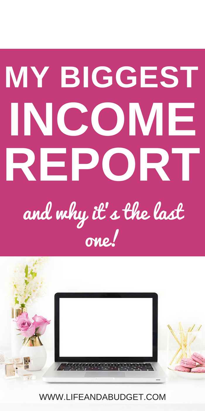 MY BIGGEST BLOG INCOME REPORT EVER