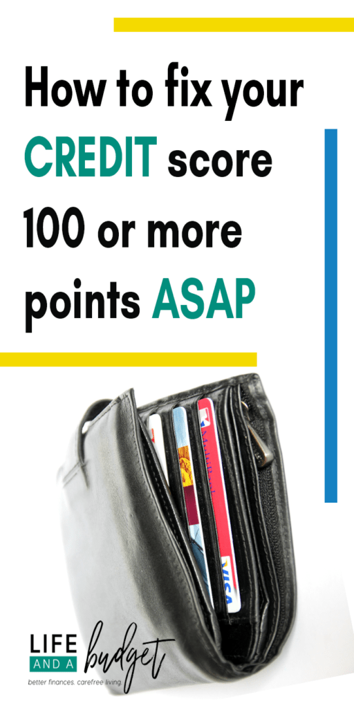 Use these suggestions if you want to improve your credit score 100 or more points within 6 months. 
