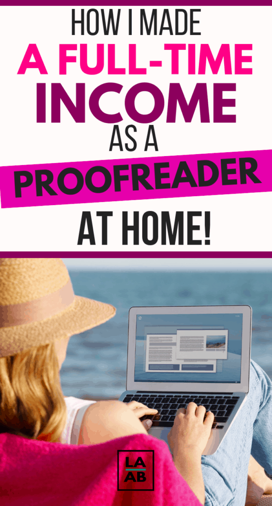 Moms, you can make money working from home!. Proofreading is an easy way for busy stay at home moms to make money from home full time. Or you could do it part-time as a side hustle! These are work at home ideas for busy moms. It’s a legit way to earn money at home. See how thee four women make money proofreading full-time. 