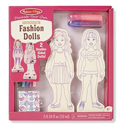 melissa and doug fashion doll set