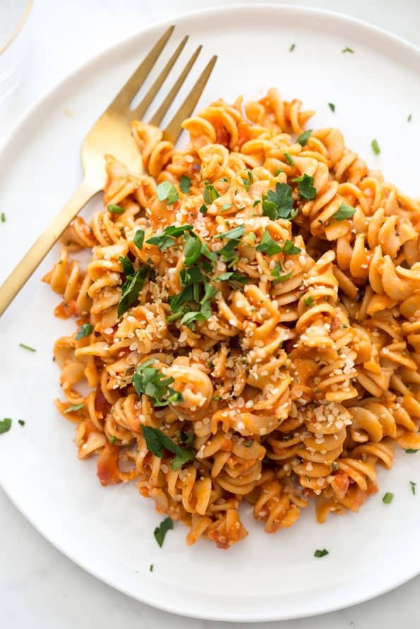 10 minute pasta meat free meals