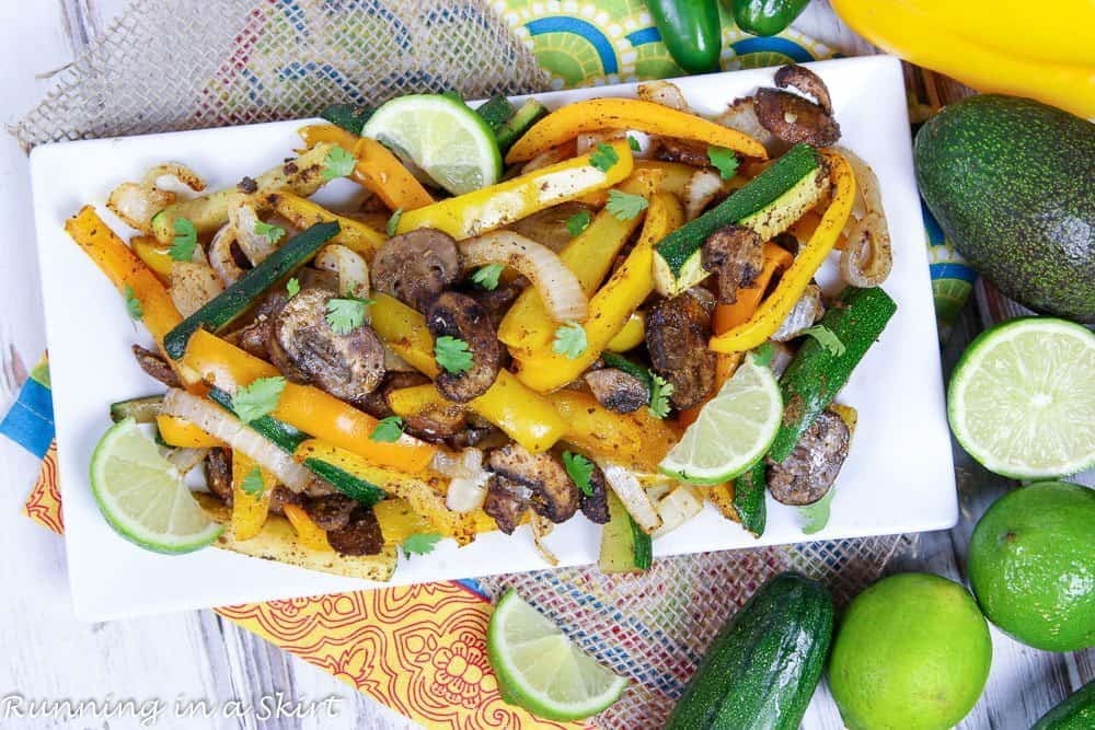 Vegetarian Oven Fajitas Meatless Meals on a budget