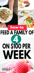 Feel like it's impossible to eat healthy on a budget? Well, it's not. Here's how one lady feeds her family of 4 on $100 per week!