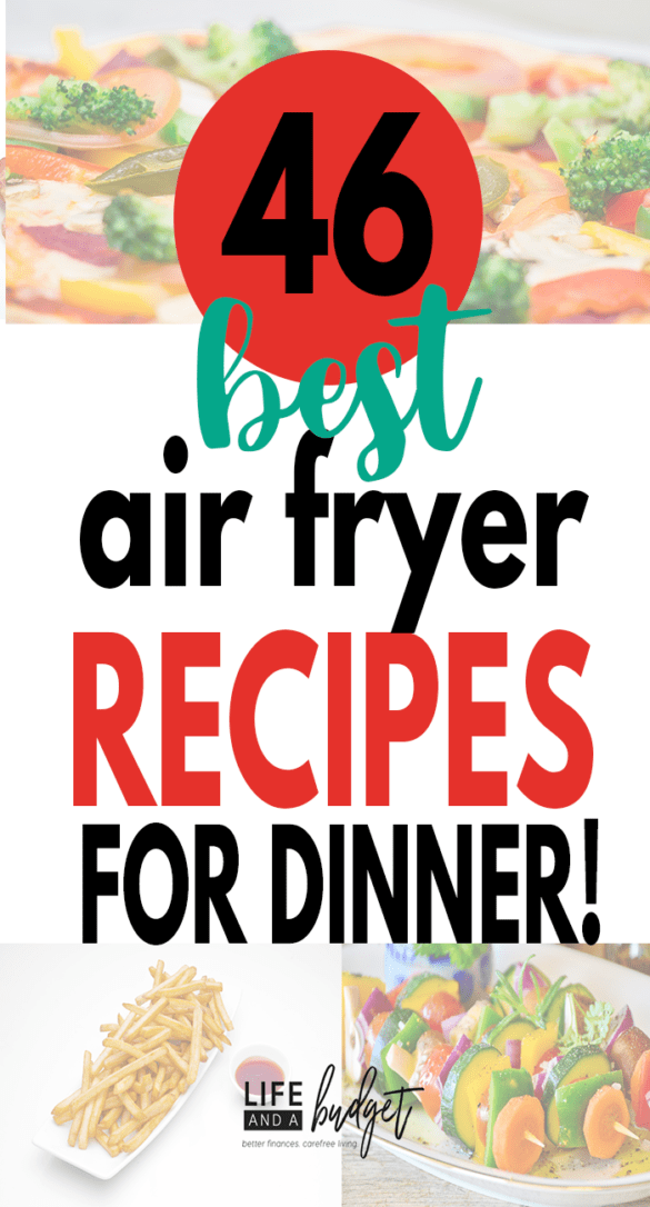 150ish of The Best Frugal Air Fryer Recipes Life and a Budget