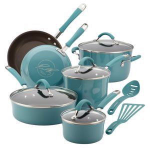 frugal kitchen tool must have - rachael ray cucina hard porcelain cookware set