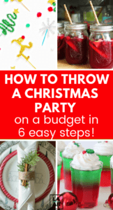 If you want to throw a Christmas party on the cheap, here are # frugal Christmas party tips that will help you throw an awesome, cute, and very festive christmas party on a budget! You’ve got to try these ideas - they’re amazing!
