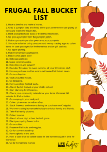 Here are 35 of the best frugal fall activities to add to your fall bucket list this year. These are so amazing and very affordable!