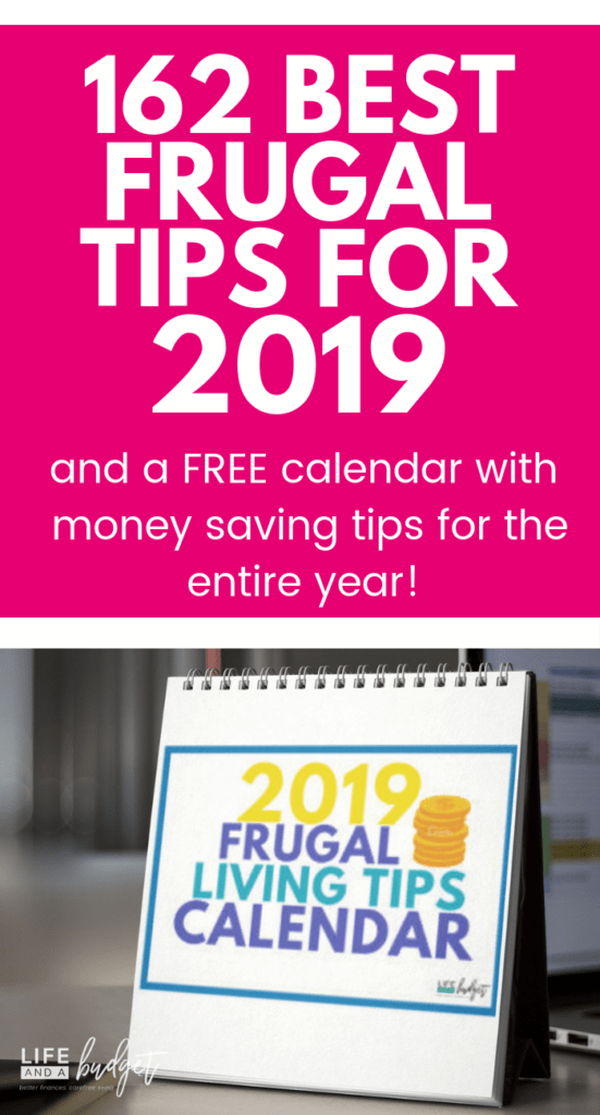 162 Frugal Living Tips To Try In 2024 - Life And A Budget