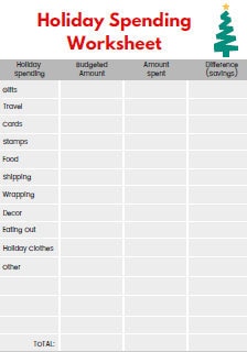 If you want to know how to have a stress free Christmas, the best place to start is by creating a holiday spending budget. Create a Christmas budget using this easy, simple, and cute holiday budget template. This free printable is exactly what you need to keep track of your holiday spending! #holidaybudget #planner #freeprintable
