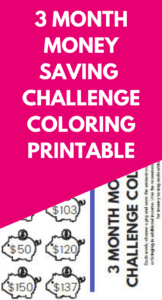 Learn how to save $1,000 with these tips in this 3 month money saving challenge. Grab your copy of the free savings plan printable and get started today! #frugal #savings #savemoney #savingschallenge #moneychallenge #2019