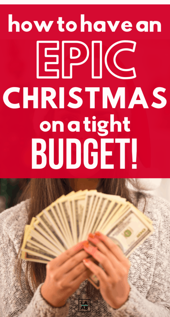 Wondering what to do when Santas broke?!? Here are some of the best tips on how to have a magical holiday season even on a budget. Don’t let a lack of money or little money keep you from having an epic Christmas on a budget! #holidays #christmas #budget #christmasonabudget #magicalholiday #holidayseason 
