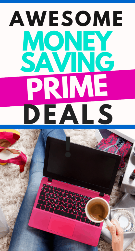 If you are looking for deals that will actually help you SAVE money in the long-run, check out this list of awesome money saving Prime deals that will make frugal living that much easier!