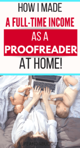 Learn how to make money from home as a proofreader. Yes, you can make money online proofreading! It's a legitimate way to make money from home! Find out how to become a proofreader and earn $45 per hour working from home.  Here are 4 women who kill at this flexible work at home job  and they started with no experience needed! Make money proofreading books, blog post and more online and at home!  #onlinejobs #makemoneyonline #sidehustles #makemoneyfromhome #workfromhomejobs #jobsformoms #stayathomemomjobs #proofreadingjobs #makemoney