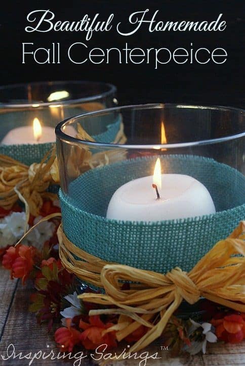A beautiful homemade Fall centerpiece is the perfect way to celebrate the season and any DIYers dream. Make a beautiful fall centerpiece for your home.