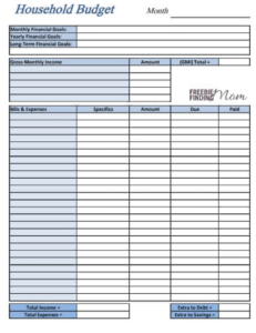 27 Free Printable Budget Templates To Use In 2024!