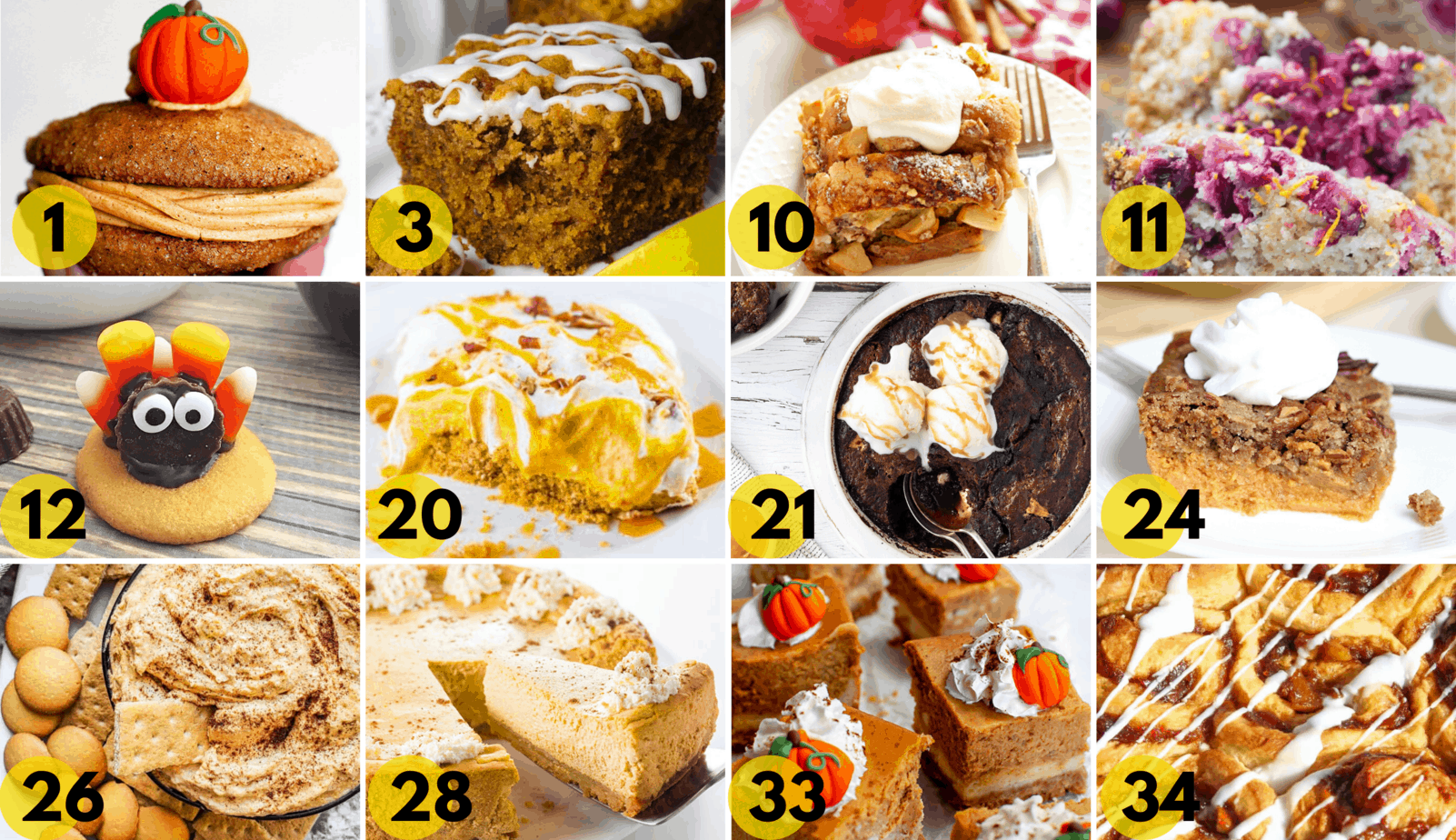 Here are 50+ affordable, easy, delicious and cheap thanksgiving desserts ideas compiled into a list that will help you save time and money this Thanksgiving!