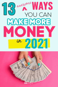 These are so awesome! If you’re looking for ways to make money from home without needing to get a job, these 13 money-making side hustles are great ideas! These are all side-gigs you can start today and start earning right away. Learn how to make money from home as a stay at home mom. Start a side hustle fast the easy way! Real legit ways to earn money full-time or part-time!