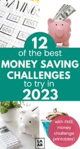 Need an aggressive money saving challenges to help you save more in 2023? How about an easy 52-week savings challenge? Or even a simple monthly saving challenge? Whichever you need, reach your financial goals with one of these 12 money saving challenges this year.