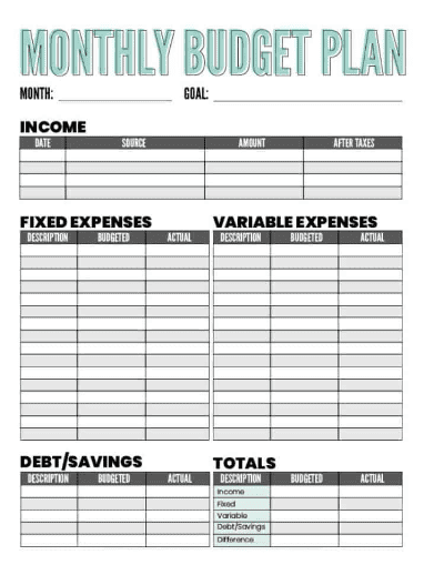 27 Free Printable Budget Templates To Use In 2024!