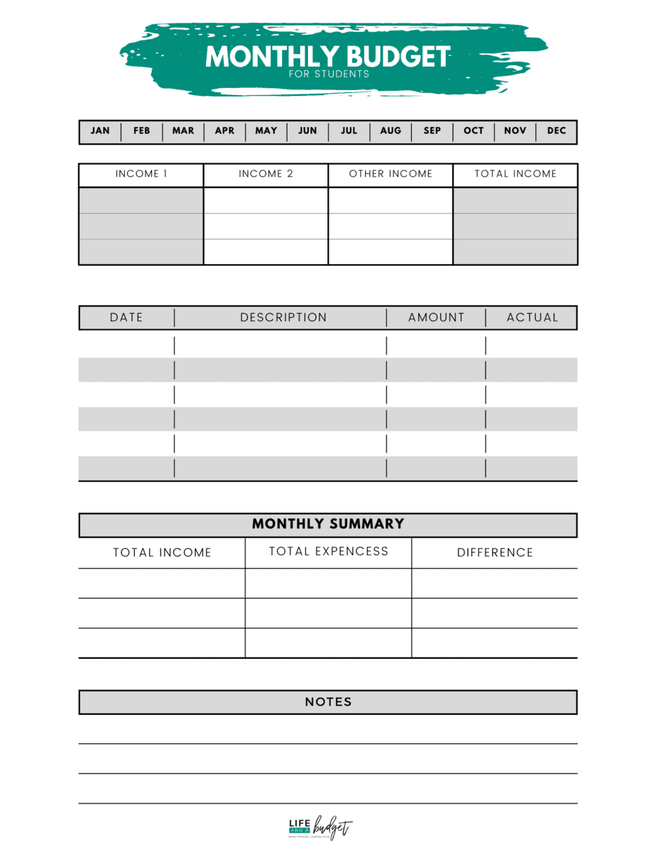 27 Free Printable Budget Templates To Use In 2024!