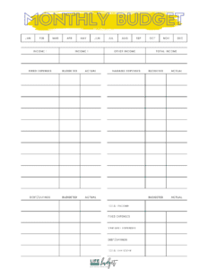 27 Free Printable Budget Templates To Use In 2024!